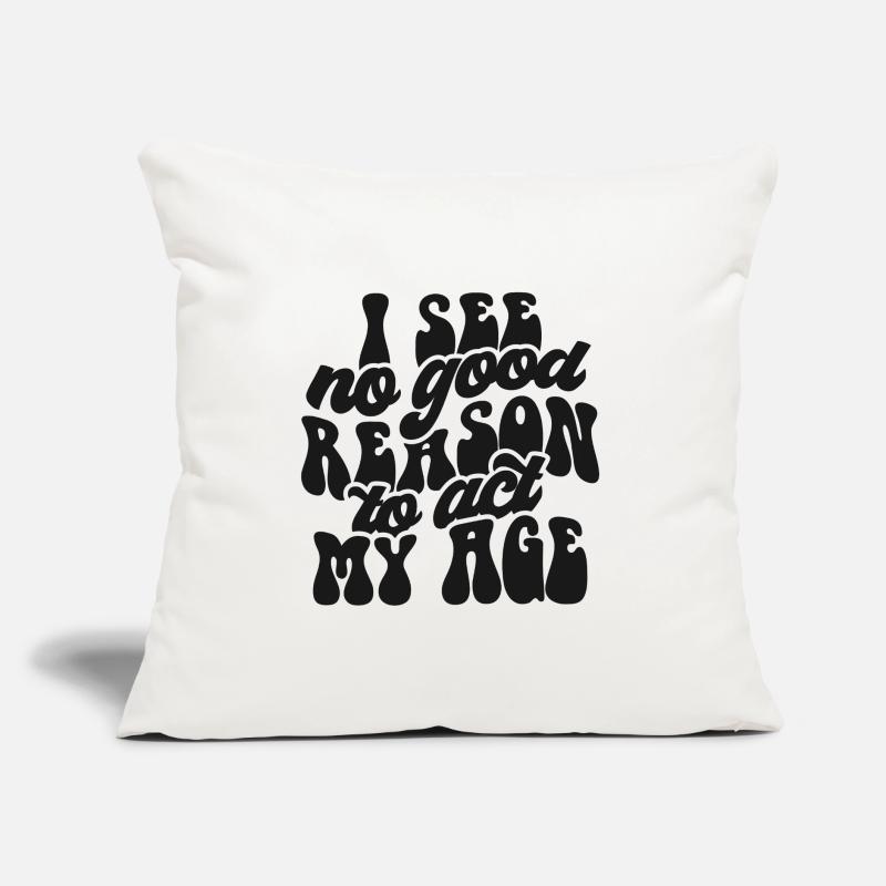 Conception d’impression avec message d’acceptation de soi Coussin et housse de 45 x 45 cm