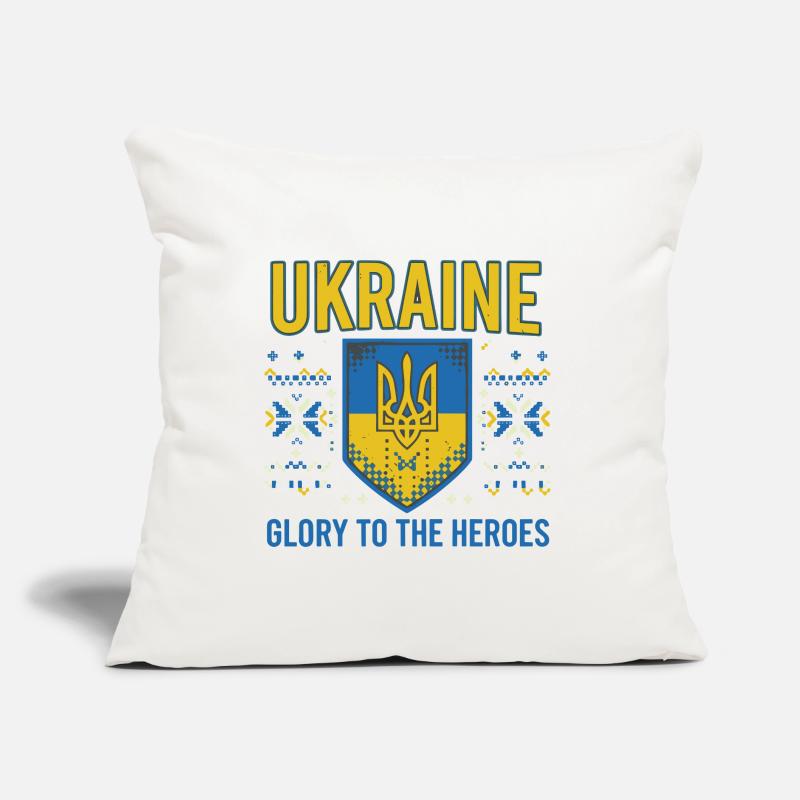Ukraine Crest Glory Tee Sofa pillow with filling 45cm x 45cm