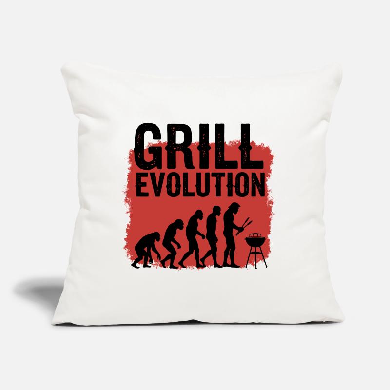 Grill Evolution : Drôle de Grill Master Dicton Coussin et housse de 45 x 45 cm