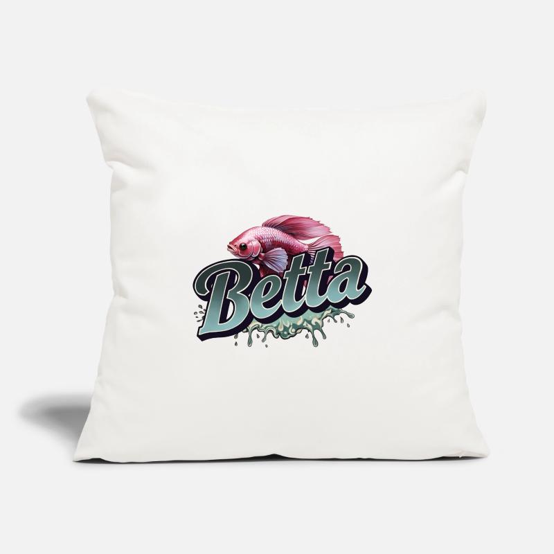 Betta Fish - Betta Fish Sofa pillow with filling 45cm x 45cm