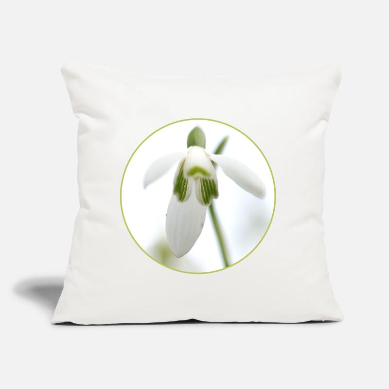 Source de la Fleur de Perce-Neige Coussin et housse de 45 x 45 cm