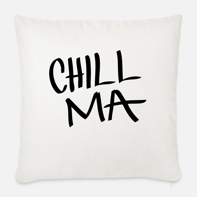 Chill Ma - Sofakissen mit Füllung 45 x 45 cm - Naturweiß 