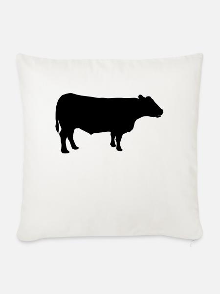 Beef - Sofakissen mit Füllung 45 x 45 cm - Naturweiß 