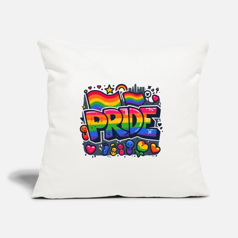 Graffiti Pride Sofakissen mit Füllung 45 x 45 cm