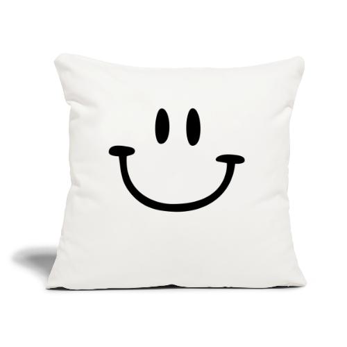 ptb smiley face - Sofa pillow with filling 45cm x 45cm