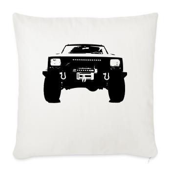 Cherokee XJ 05 - Sofa pillow with filling 45cm x 45cm - natural white - Front