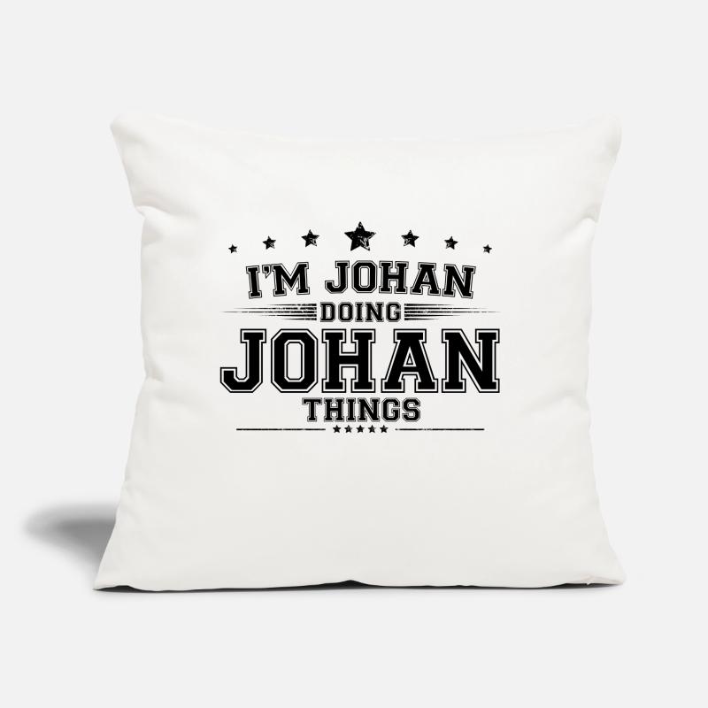 i’m Johan doing Johan things Sofa pillow with filling 45cm x 45cm