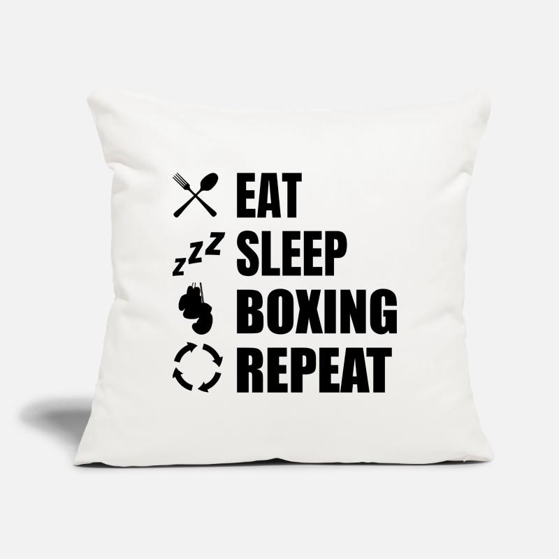 Routine de boxe Coussin et housse de 45 x 45 cm