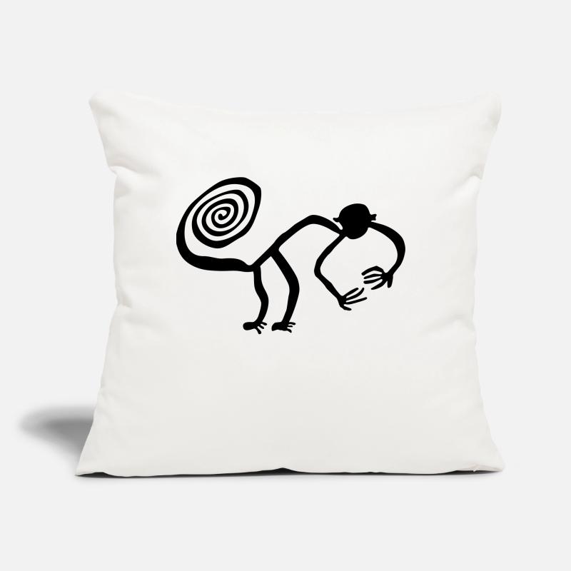Nazca Monkey Sofa pillow with filling 45cm x 45cm