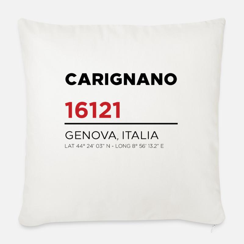 Carignano 16121 - Sofakissen mit Füllung 45 x 45 cm - Naturweiß 