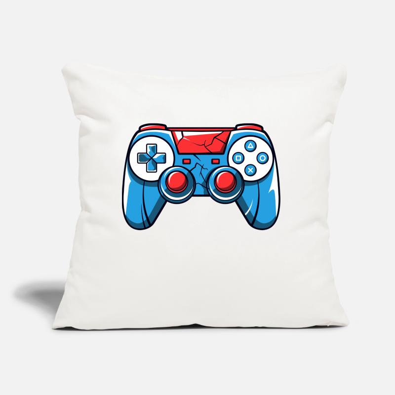 Gamer Controller Logo Sofa pillow with filling 45cm x 45cm