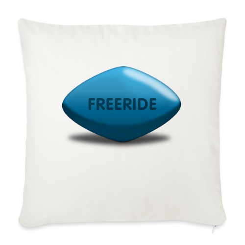 Freeride-Viagra - Sofakissen mit Füllung 44 x 44 cm