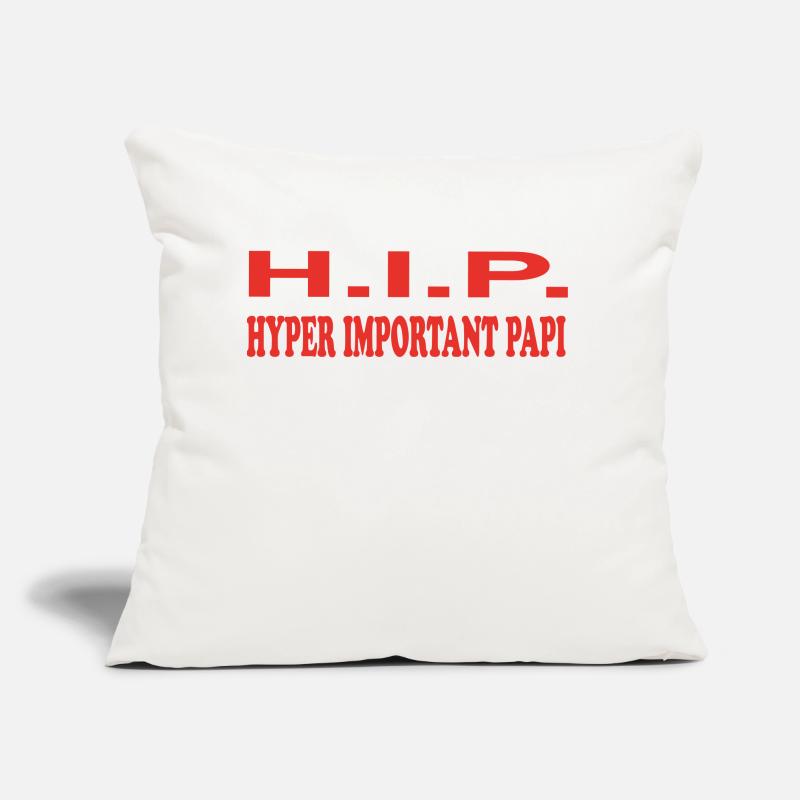 HYPER IMPORTANT PAPI 6509532 Coussin et housse de 45 x 45 cm