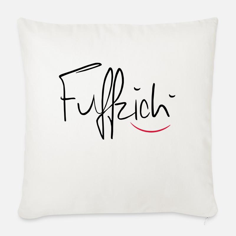 fünfzig - Sofakissen mit Füllung 45 x 45 cm - Naturweiß 