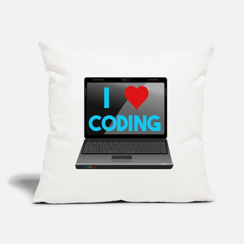 Programming, Programmer, Computer Scientist Sofa pillow with filling 45cm x 45cm
