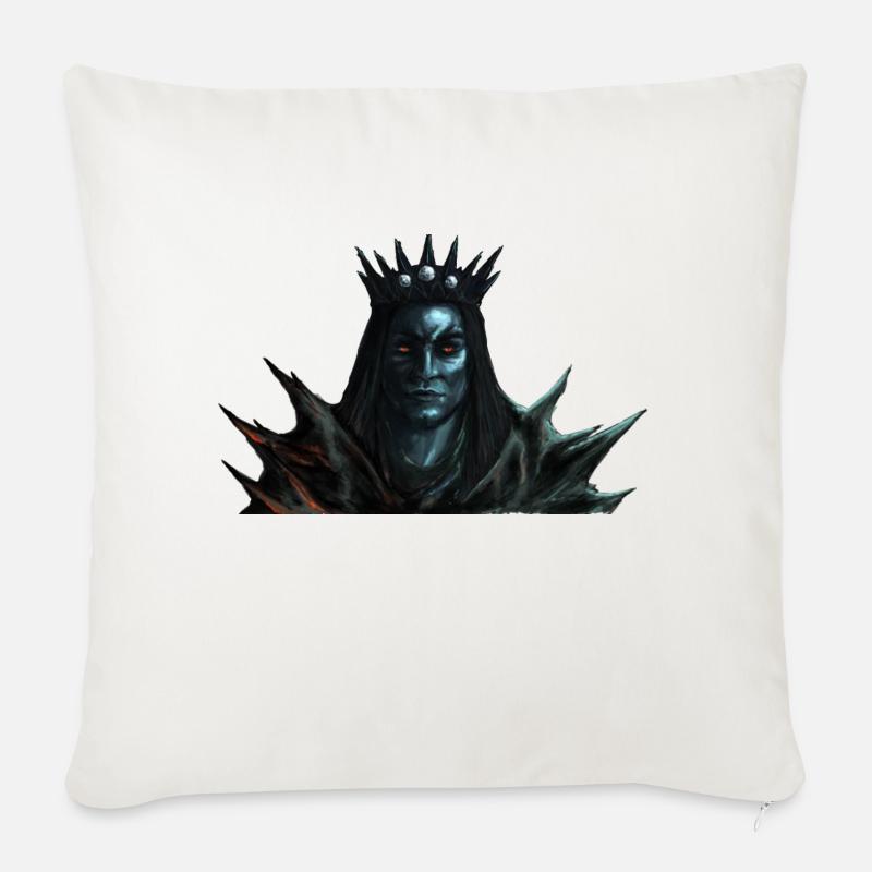 Morgoth Melkor - Sofakissen mit Füllung 45 x 45 cm - Naturweiß 