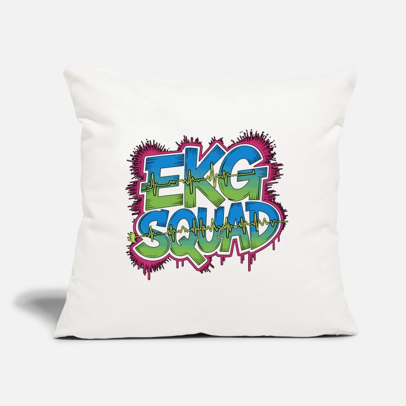 Cardiac Tech ECG Squad Pacemaker Technician Sofa pillow with filling 45cm x 45cm