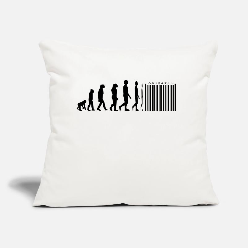 Evolution barcode Sofa pillow with filling 45cm x 45cm