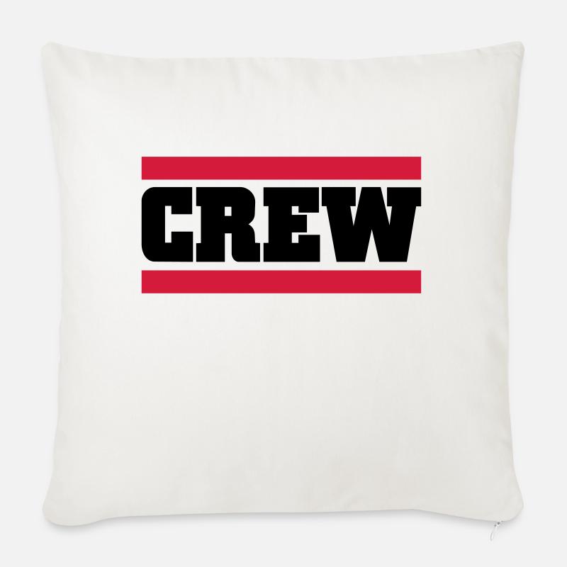crew - Sofakissen mit Füllung 45 x 45 cm - Naturweiß 