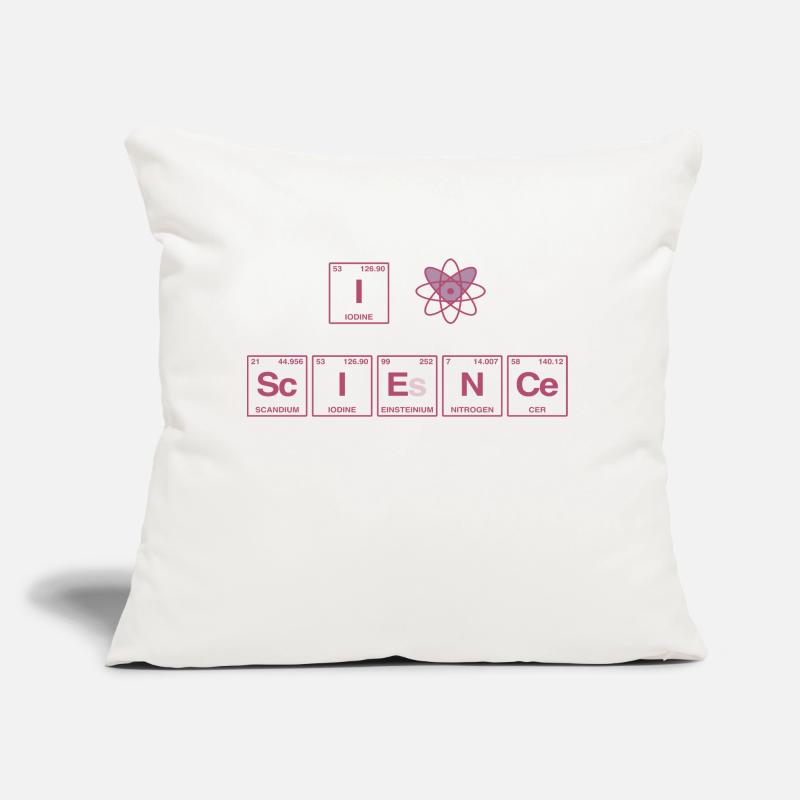 I LOVE SCIENCE - Système de perdiode d’éléments Coussin et housse de 45 x 45 cm