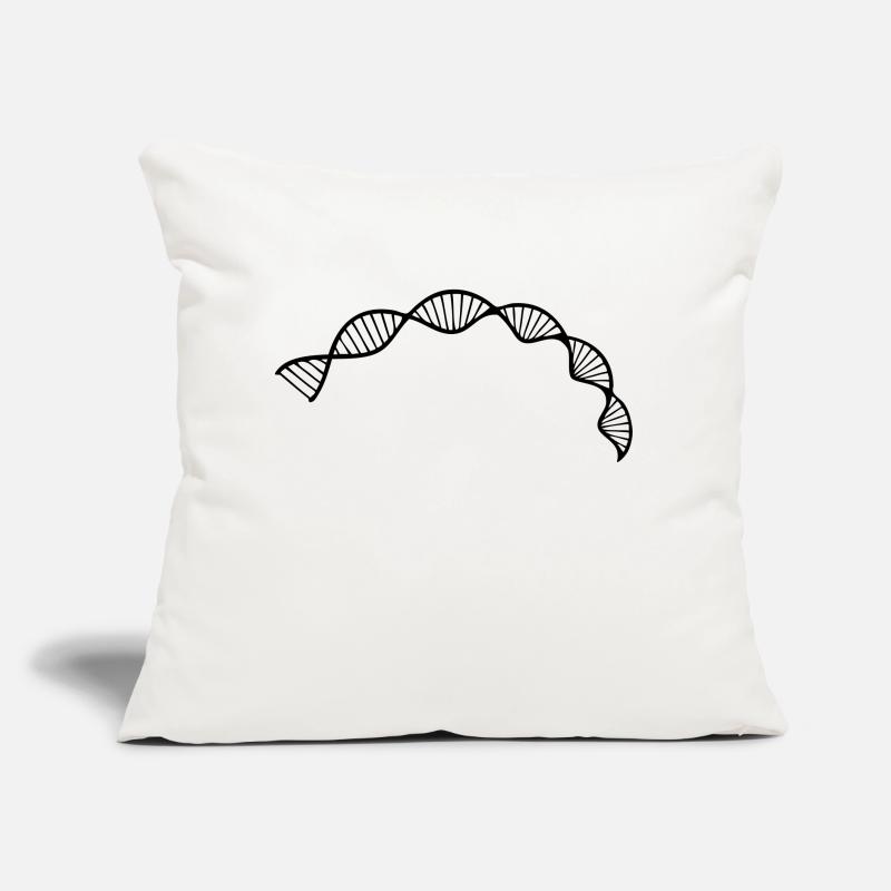 ADN Structure de la double hélice séquence cellule Coussin et housse de 45 x 45 cm