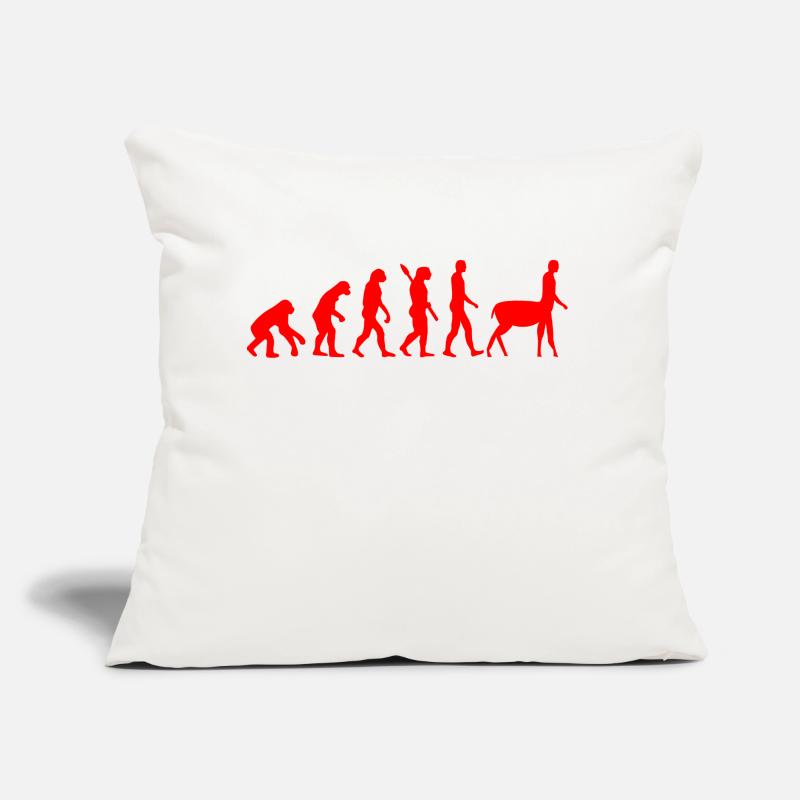 Evolution vers le centaure Coussin et housse de 45 x 45 cm