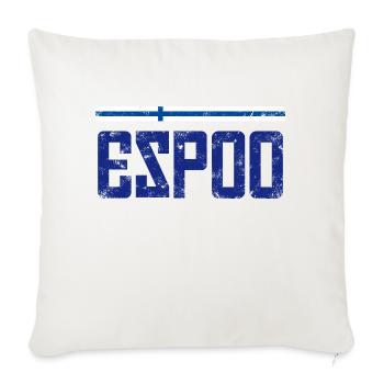 Espoo - Sofakissen mit Füllung 45 x 45 cm - Naturweiß  - Vorne