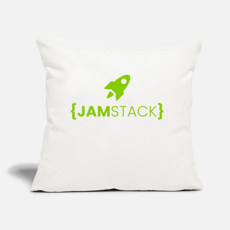 JAMstack - Javascript, APIs, Markup Design Sofakissen mit Füllung 45 x 45 cm