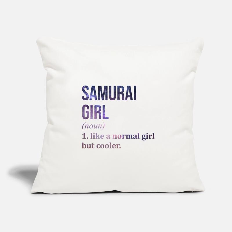 Samurai Samurai Samurai Sofa pillow with filling 45cm x 45cm