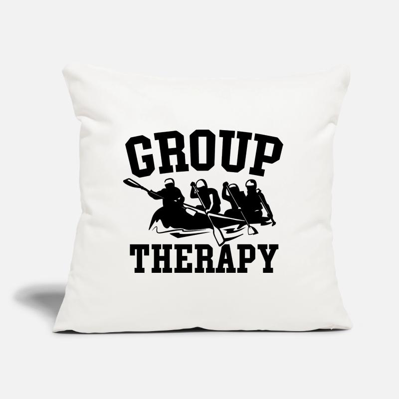 Group Therapy Rafting Adventure Sofa pillow with filling 45cm x 45cm