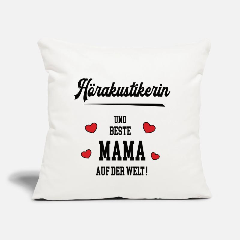 Mama Hörakustikerin Muttertag Geburtstag Mutter Sofakissen mit Füllung 45 x 45 cm