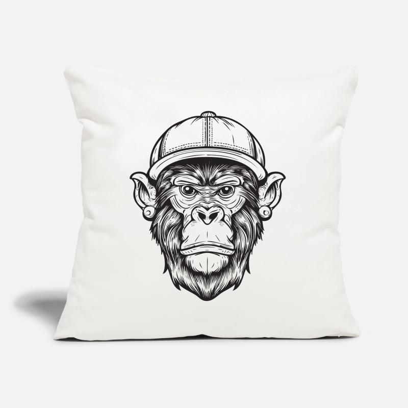 Funky Monkey Sofa pillow with filling 45cm x 45cm