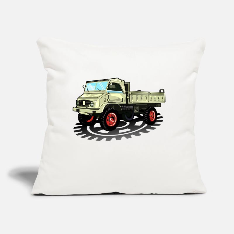 Unimog - Oldtimer - Offroad - Universal Motorgerät Sofakissen mit Füllung 45 x 45 cm