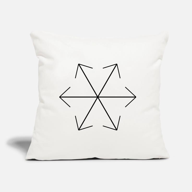 Abstract Geometric Pattern Design Sofa pillow with filling 45cm x 45cm