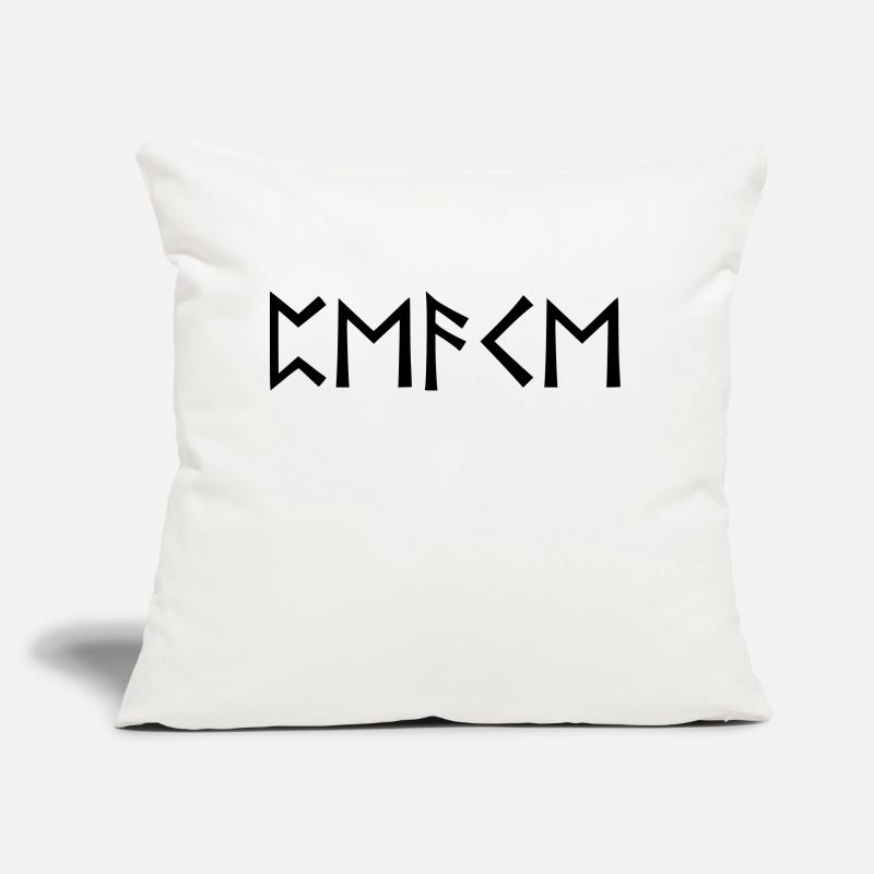 Peace - rune script Sofa pillow with filling 45cm x 45cm