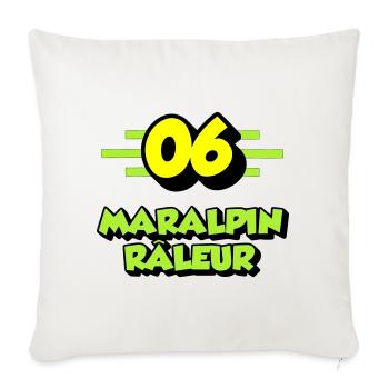 Complaining Maralpin - Sofa pillow with filling 45cm x 45cm - natural white - Front