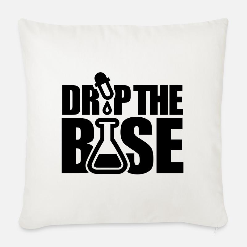 Drop the base - Sofakissen mit Füllung 45 x 45 cm - Naturweiß 