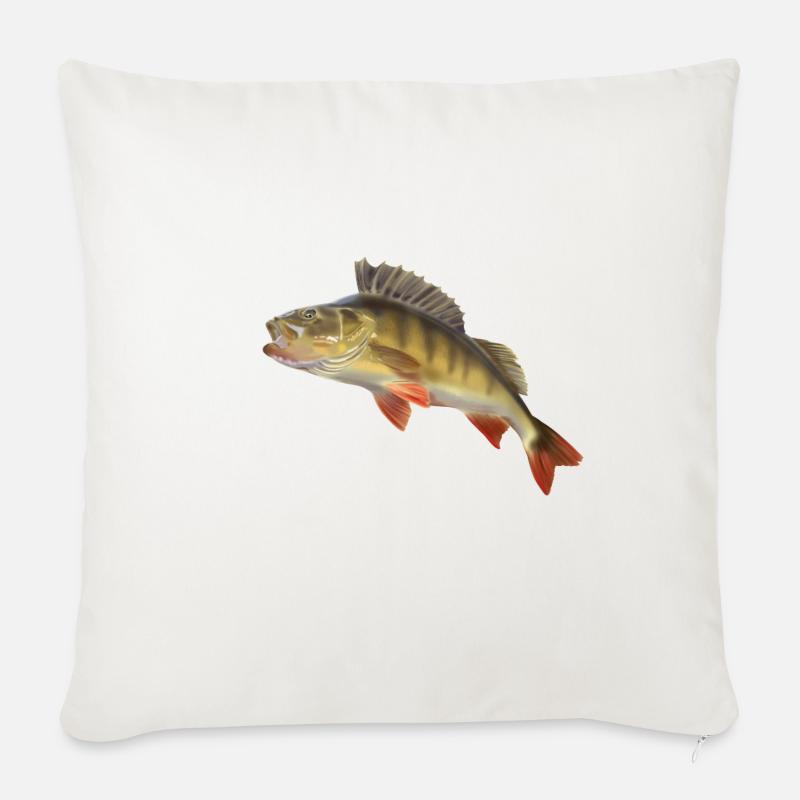 Barsch - Sofakissen mit Füllung 45 x 45 cm - Naturweiß 