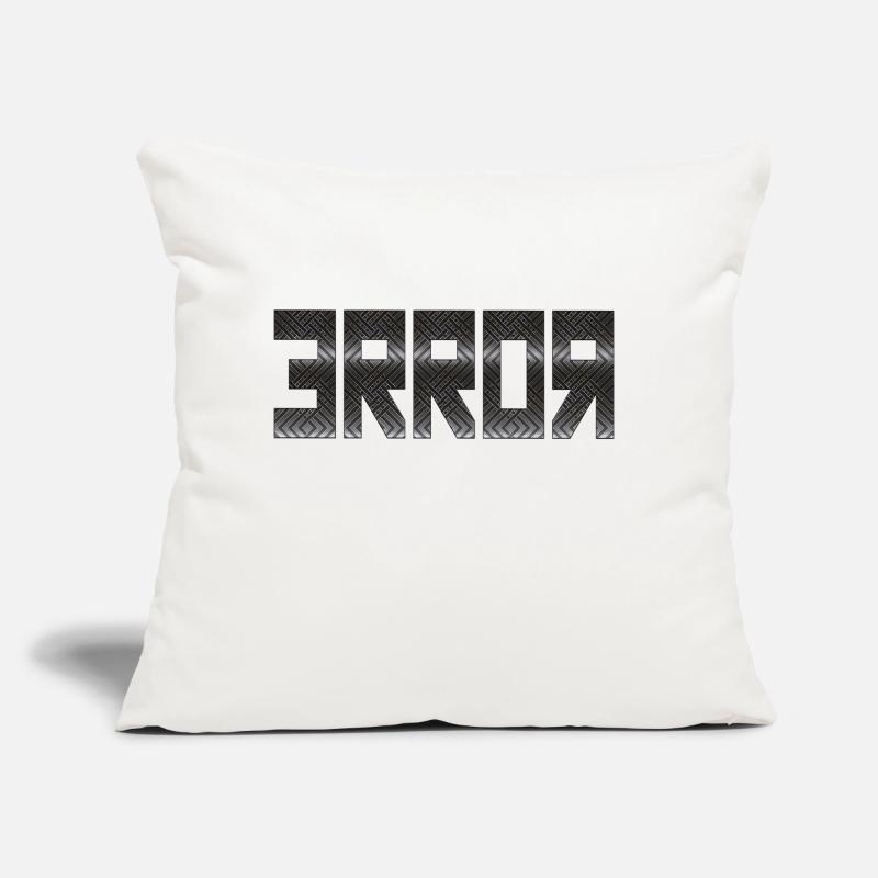Error-Code Sofa pillow with filling 45cm x 45cm
