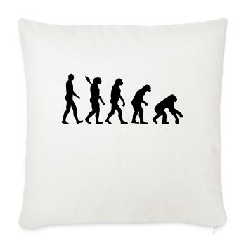 Evolution - Sofakissen mit Füllung 45 x 45 cm - Naturweiß  - Vorne