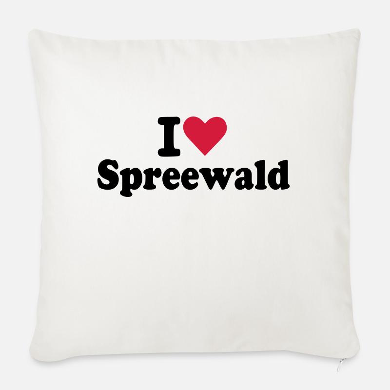 Spreewald - Sofakissen mit Füllung 45 x 45 cm - Naturweiß 