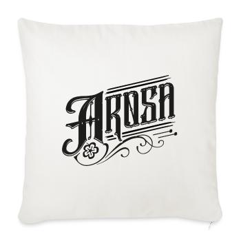 Arosa - Sofa pillow with filling 45cm x 45cm - natural white - Front