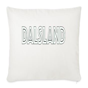Landscape Dalsland - Sofa pillow with filling 45cm x 45cm - natural white - Front