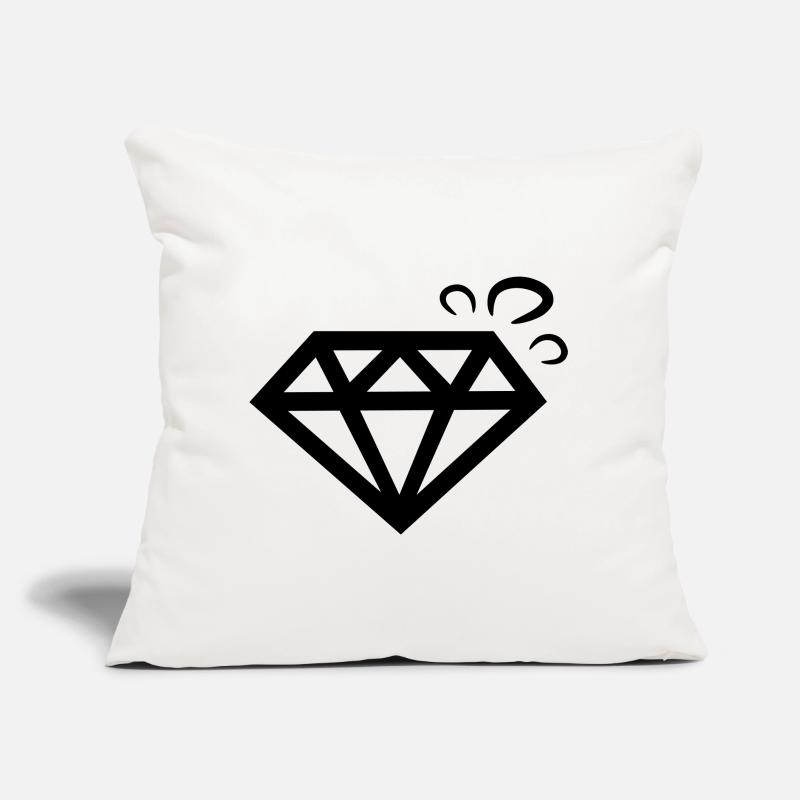diamond Sofa pillow with filling 45cm x 45cm
