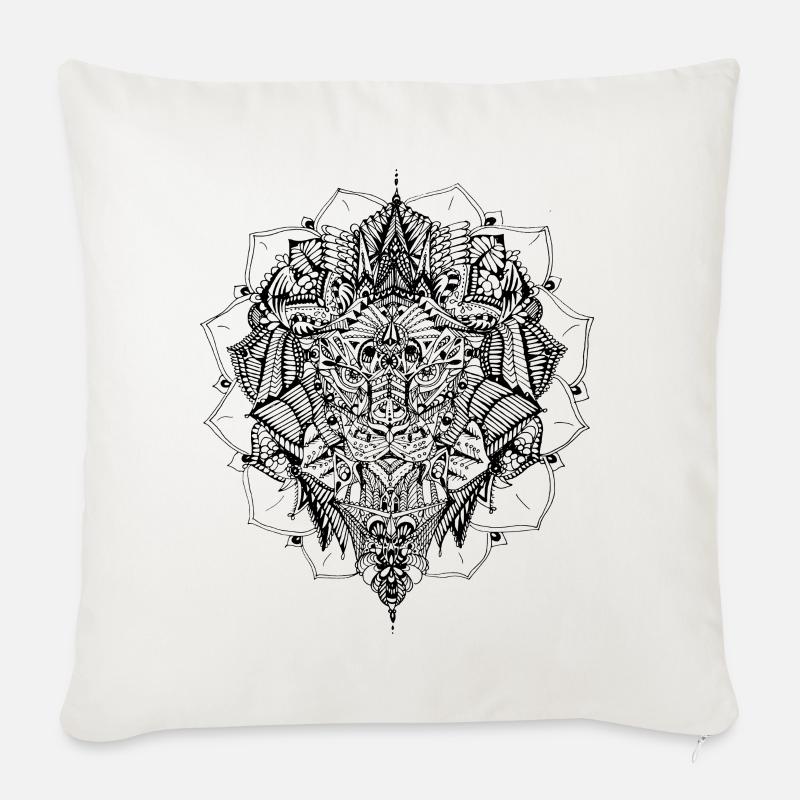 Loewe Doodle - Coussin et housse de 45 x 45 cm - blanc nature