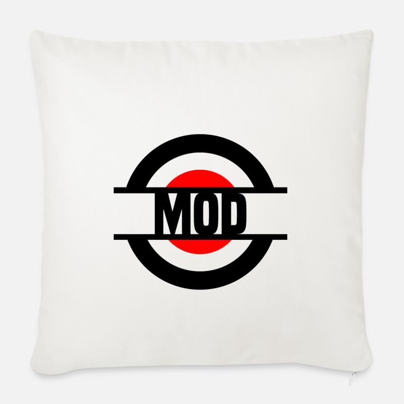 Mod - Coussin et housse de 45 x 45 cm - blanc nature