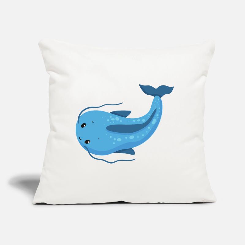 Distinctive catfish Sofa pillow with filling 45cm x 45cm