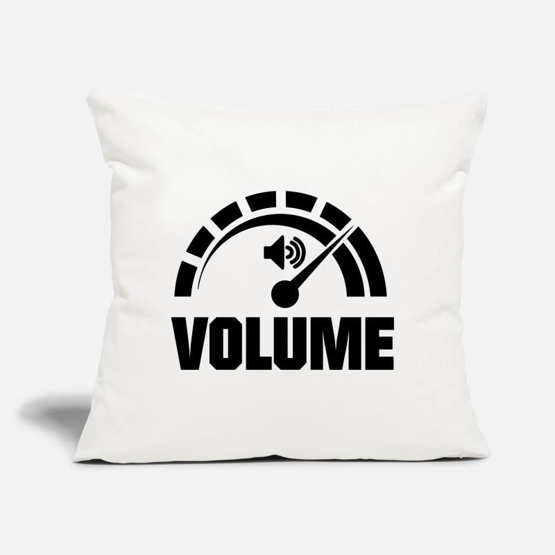 Volume knob pointer Sofa pillow with filling 45cm x 45cm