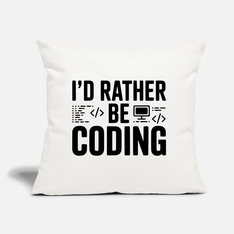 Je préfère coder Coussin et housse de 45 x 45 cm