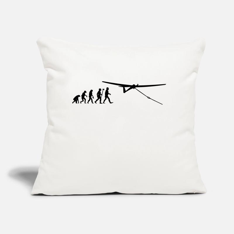 evolution gliding glider pilot Sofa pillow with filling 45cm x 45cm